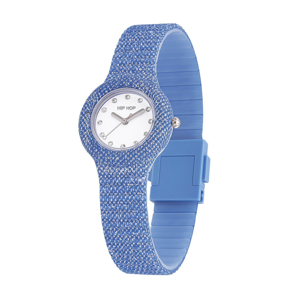 Orologio Hip Hop Shimmer Crush blu