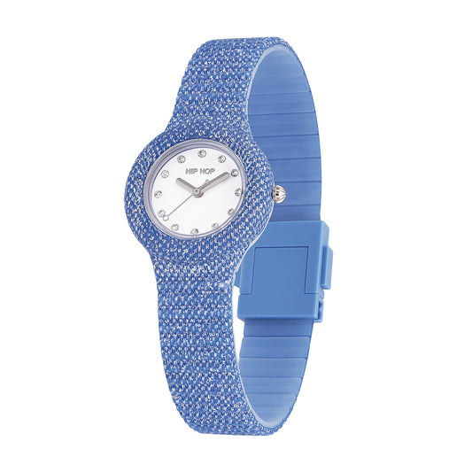 Orologio Hip Hop Shimmer Crush blu