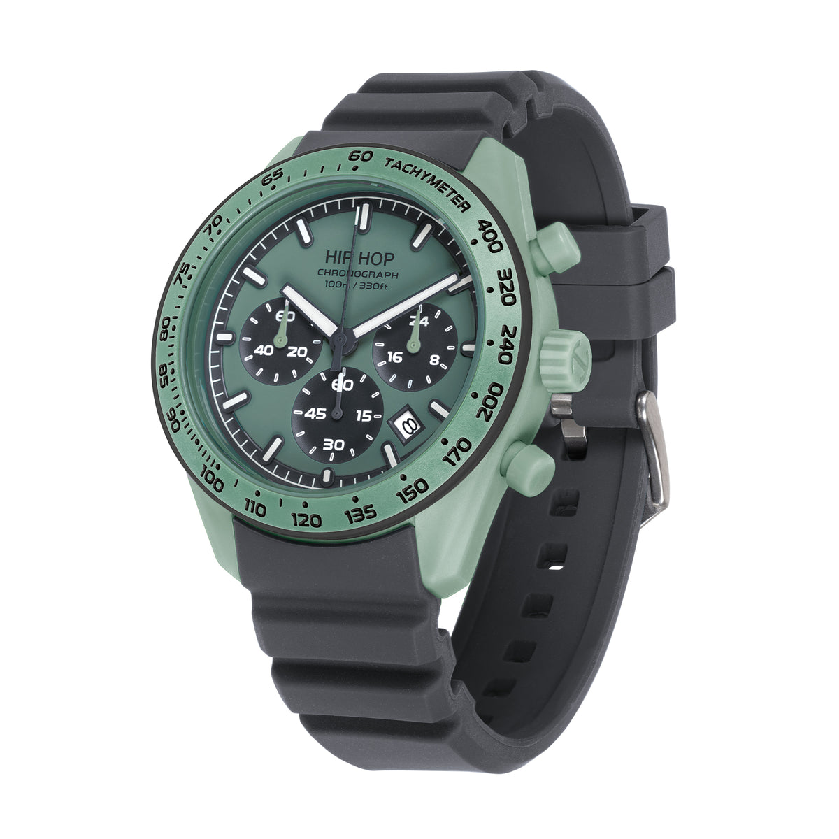Orologio Hip Hop XT10 cronografo verde salvia
