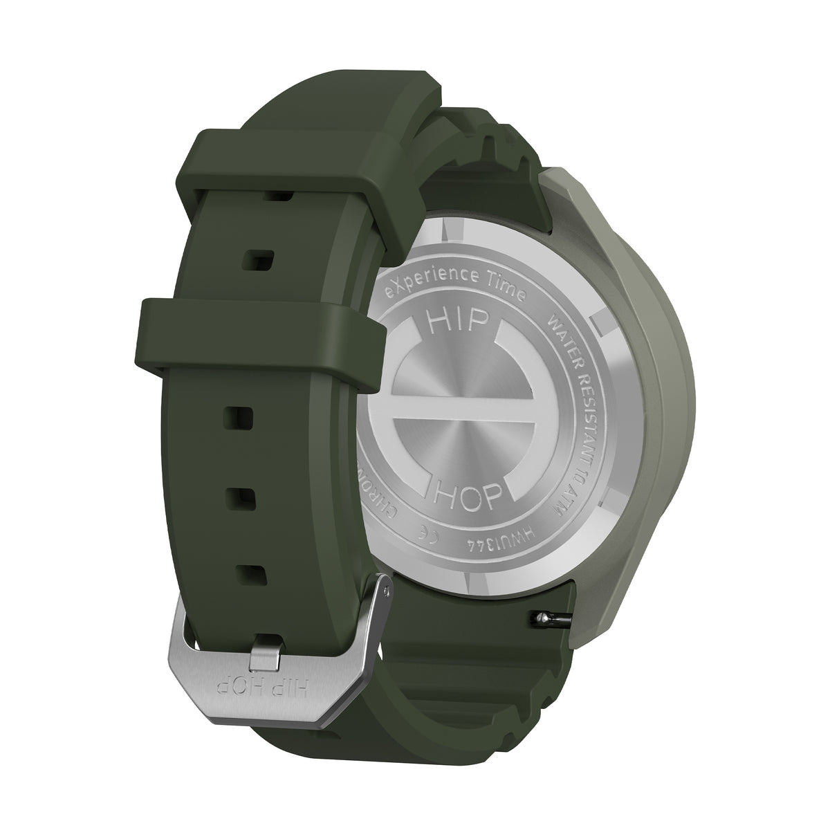 Orologio Hip Hop XT10 cronografo verde oliva