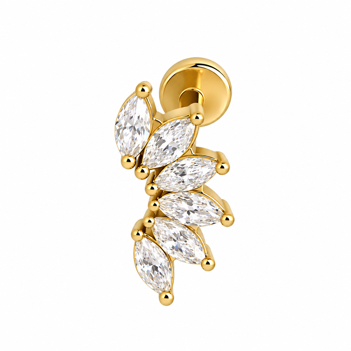 Piercing stelle gold – Gioielleria Baiardi Novara