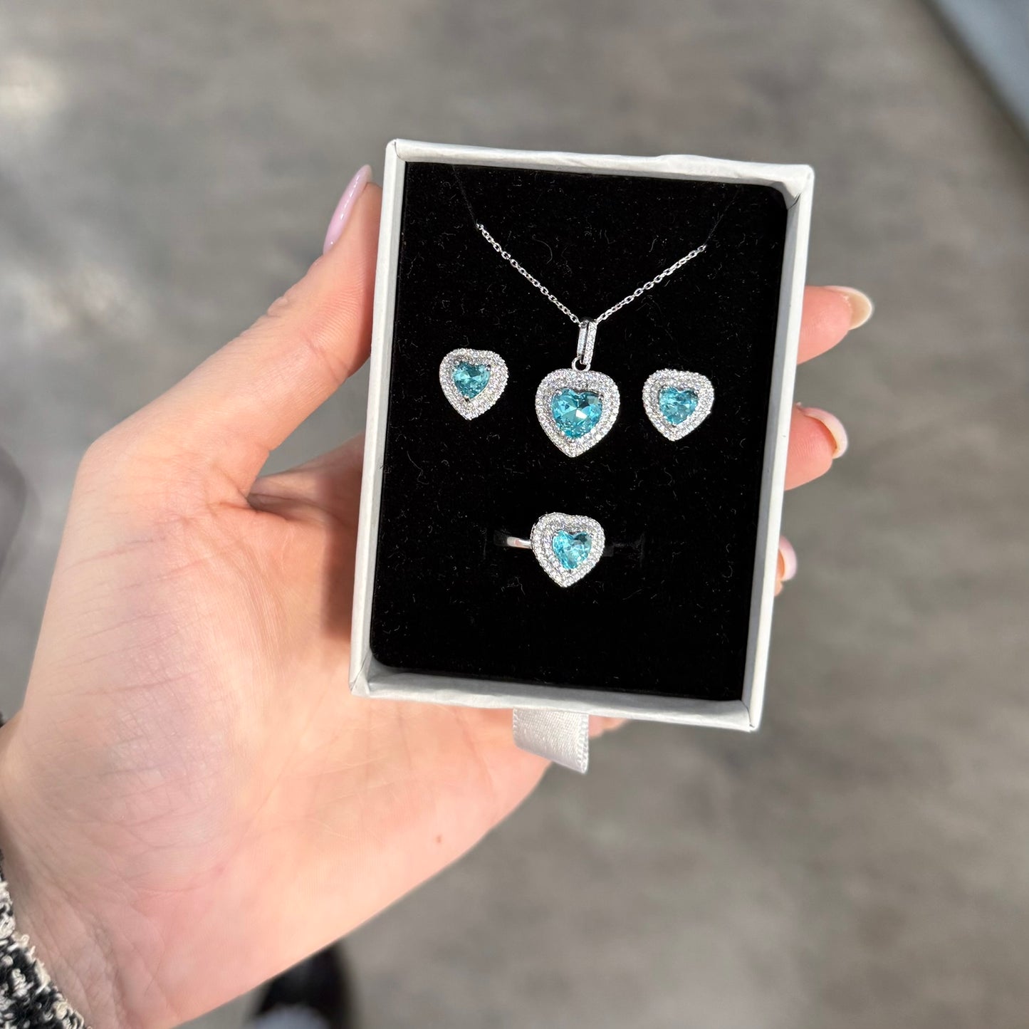 Timeless shine - Luxury silver set