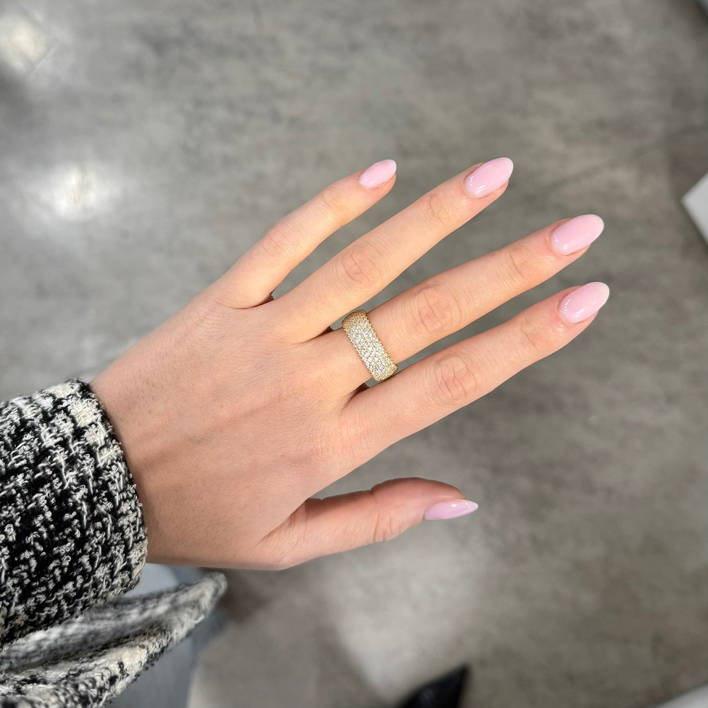 ANELLO FASCIONE ESSENTIAL GOLD