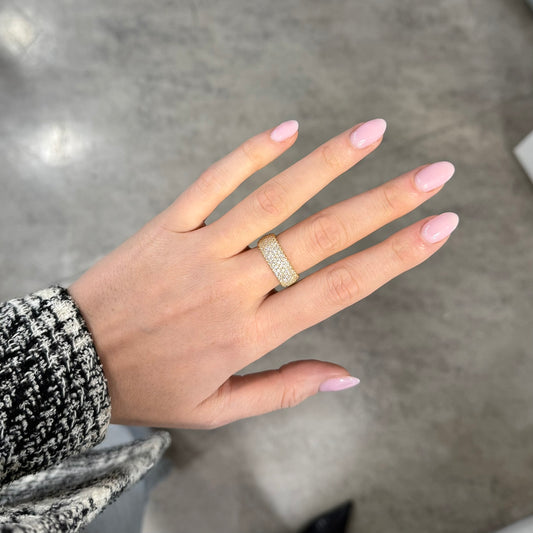 ANELLO FASCIONE ESSENTIAL GOLD