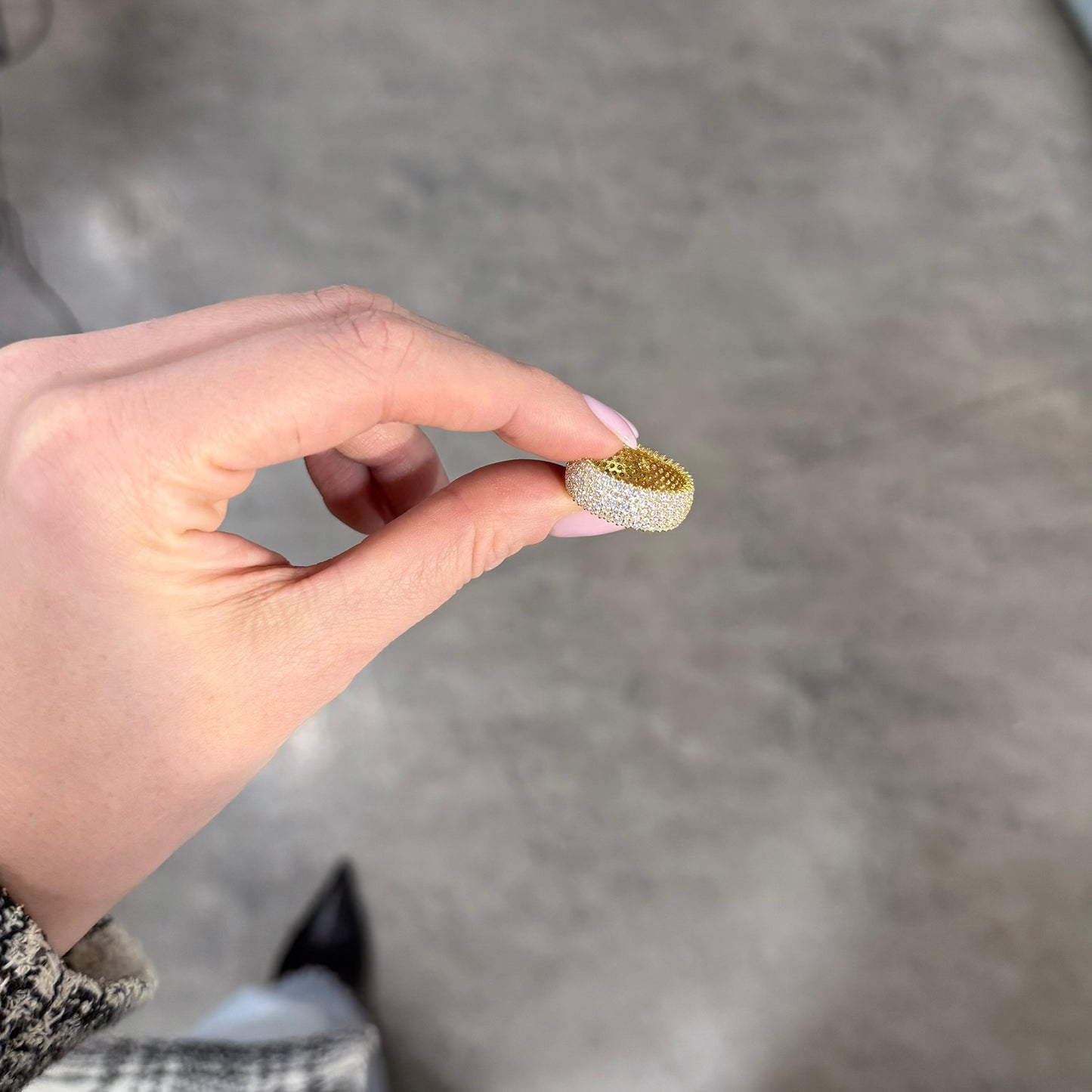 ANELLO FASCIONE ESSENTIAL GOLD