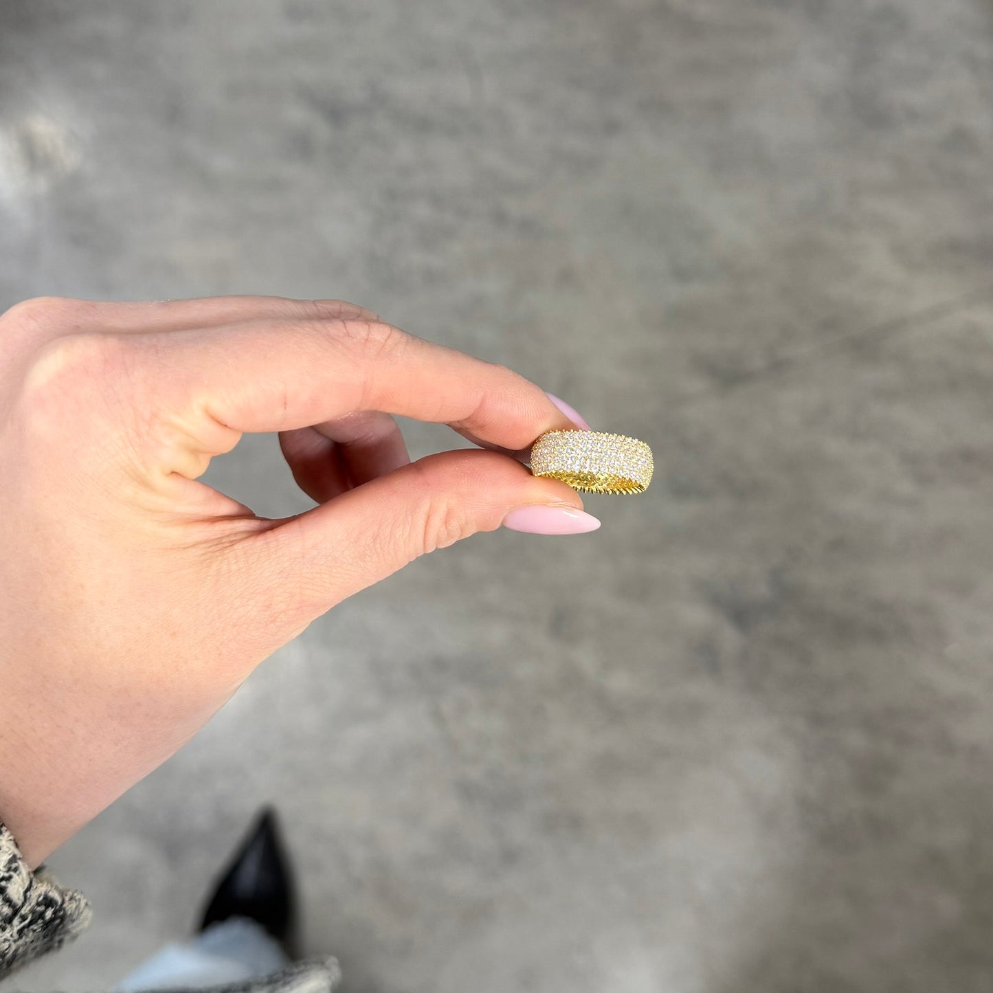 ANELLO FASCIONE ESSENTIAL GOLD