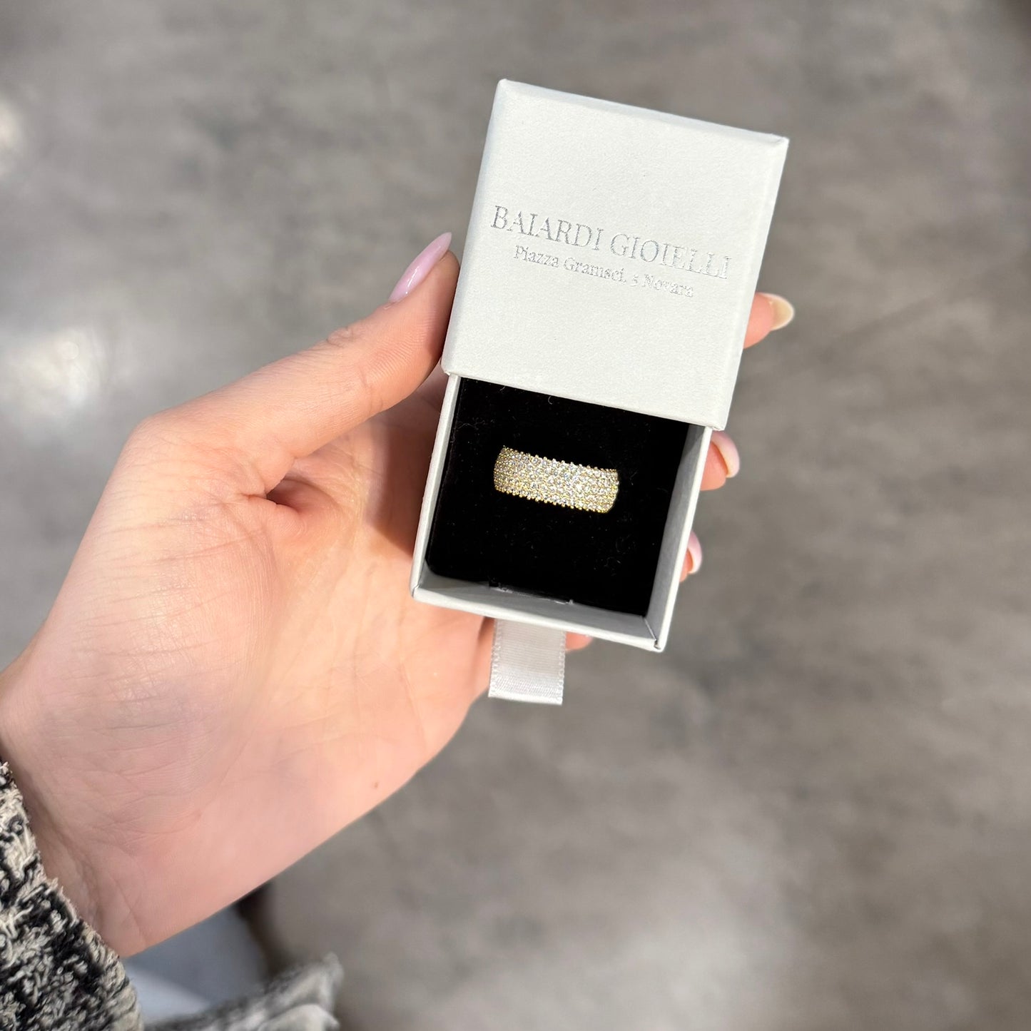 ANELLO FASCIONE ESSENTIAL GOLD