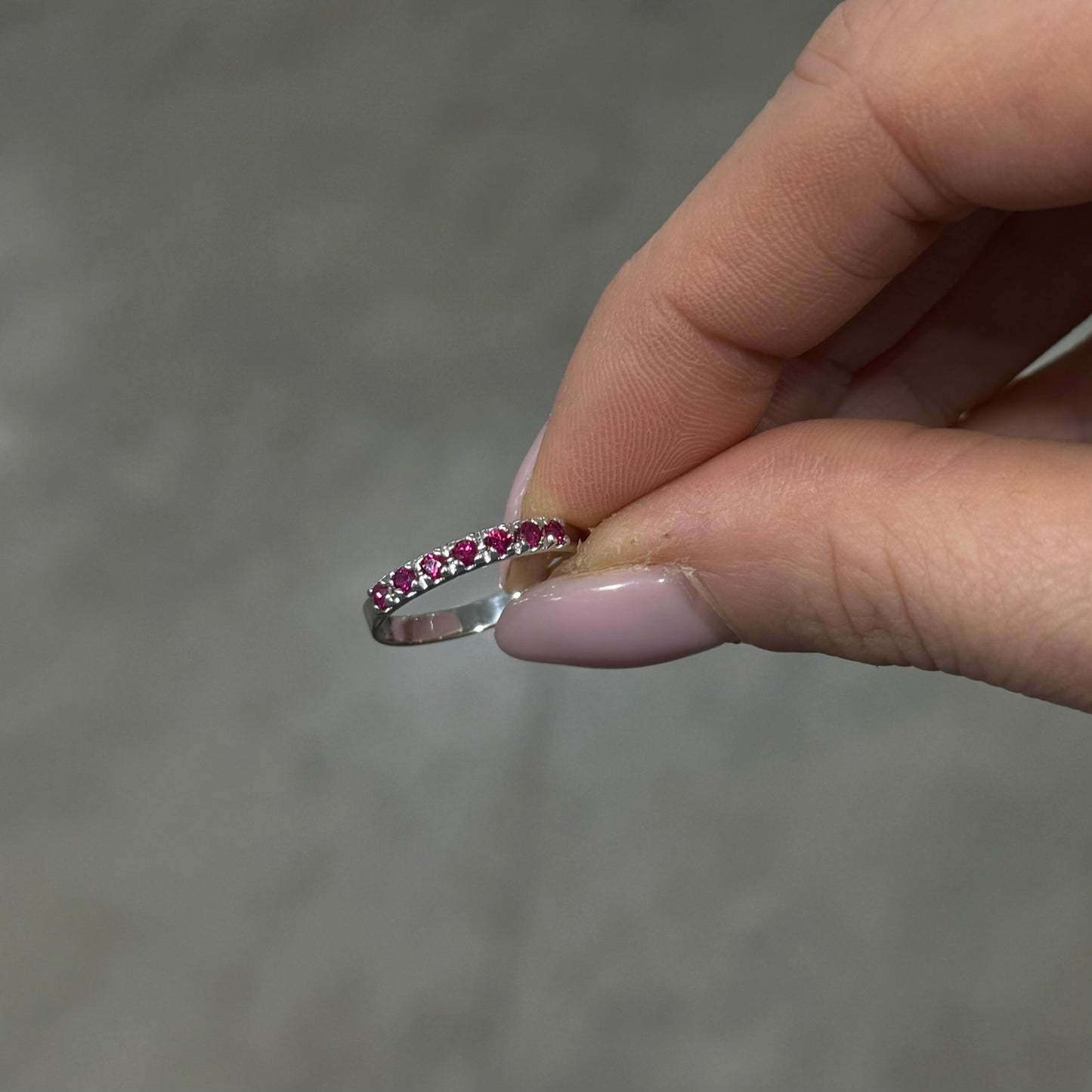 ANELLO BLING COLOUR - Rubini