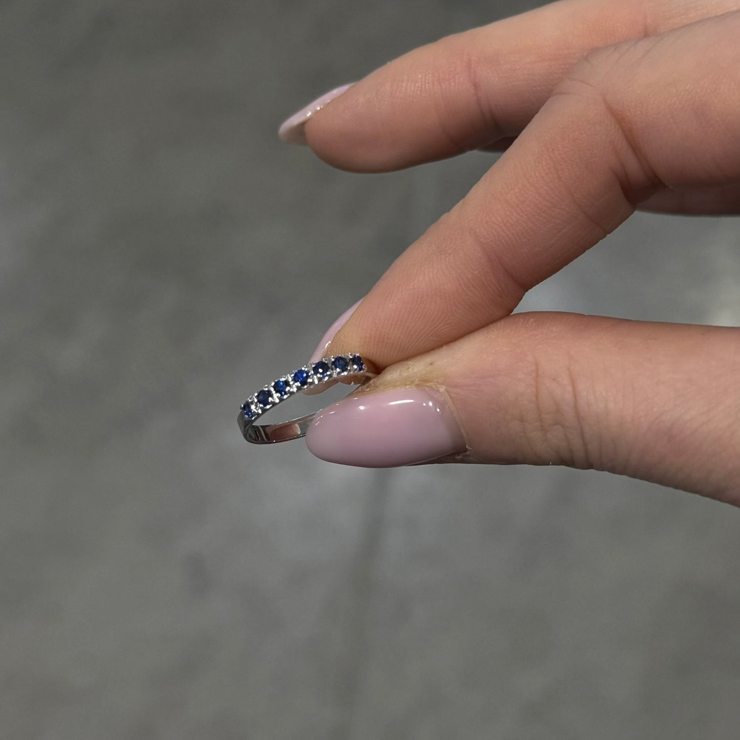 ANELLO BLING COLOUR - Zaffiri Blu