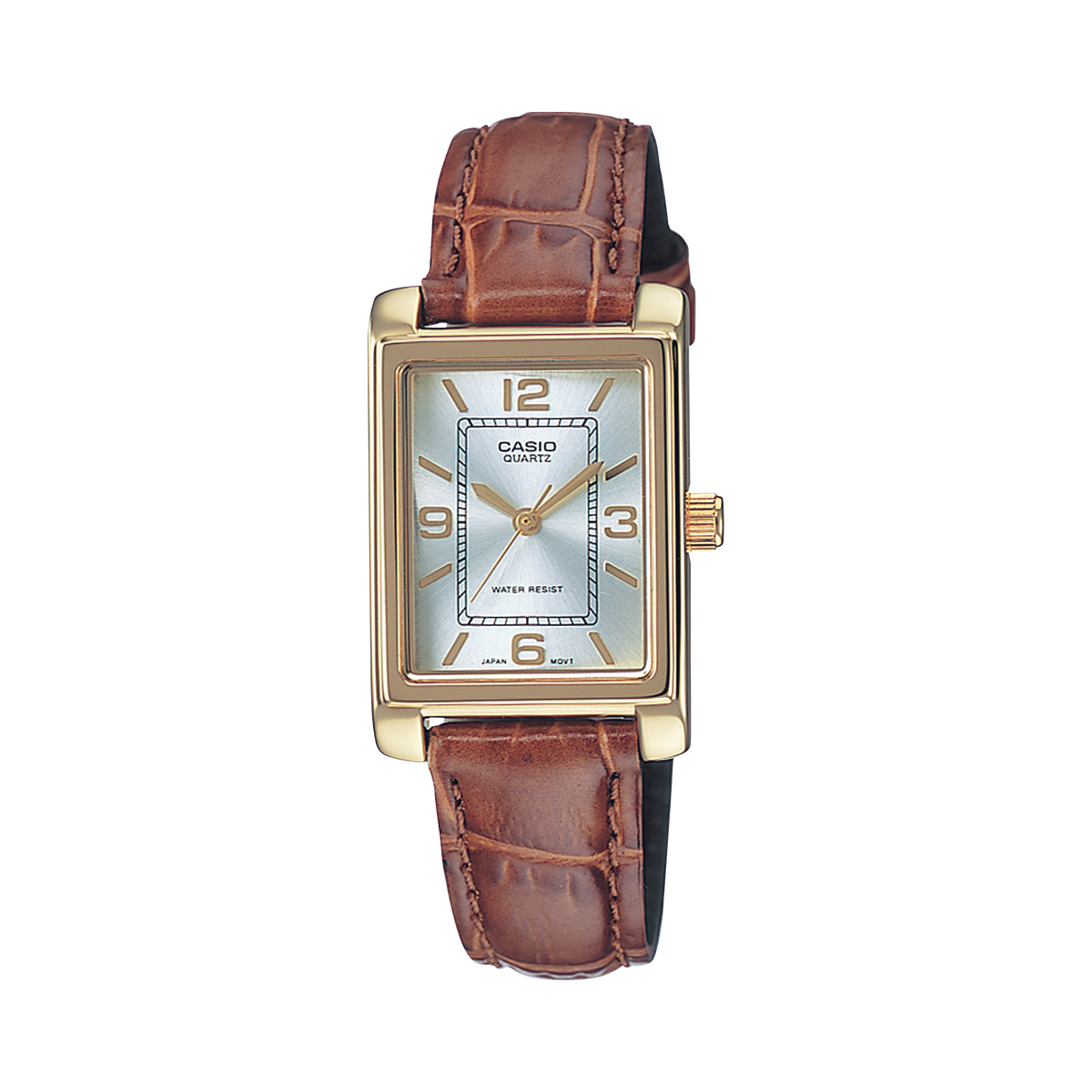 Orologio Casio LTP-1234PGL-7AEG donna dorato pelle marrone