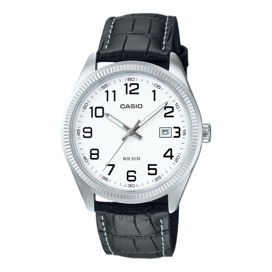 Orologio Casio MTP-1302PL-7BVEF uomo cinturino pelle