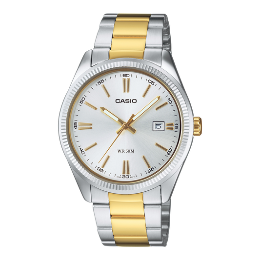 Orologio Casio MTP-1302PSG-7AVEF uomo bicolore