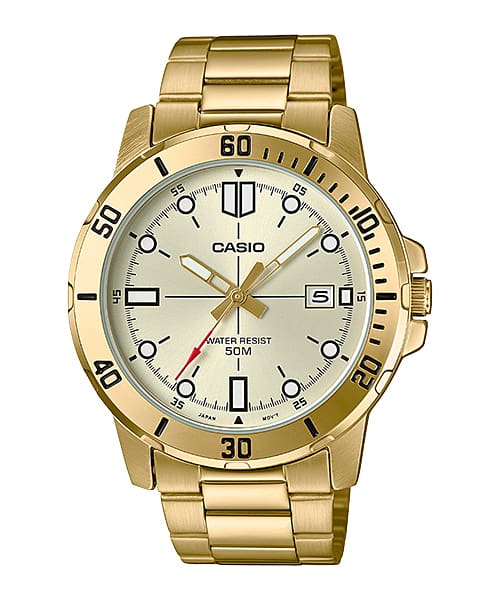 Orologio Casio MTP-VD01G-9EVUDF uomo dorato