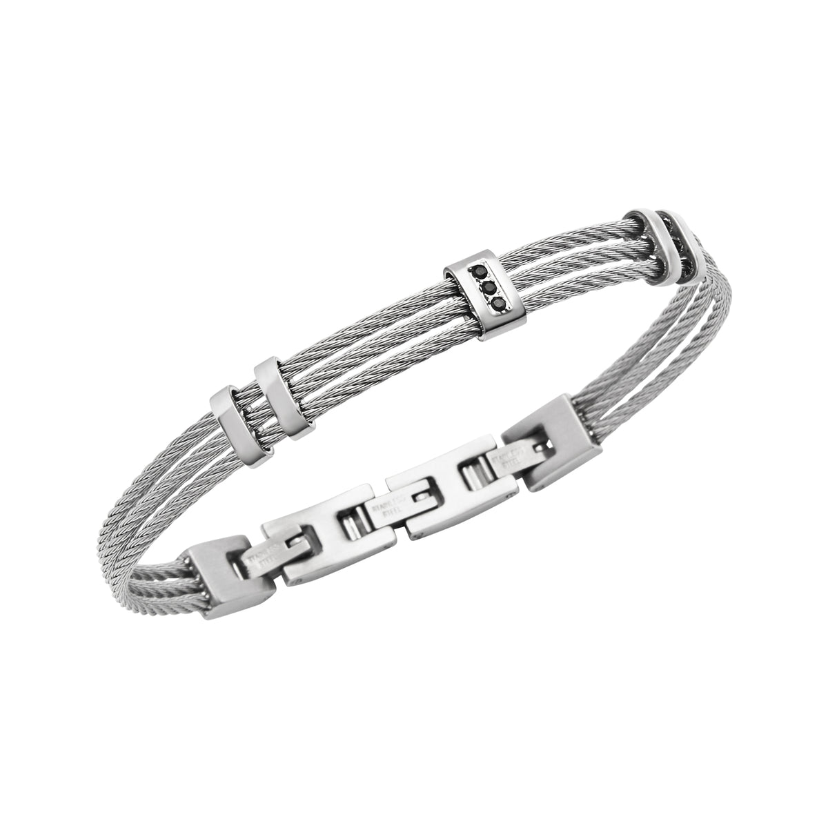 Bracciale Breil Loop uomo acciaio