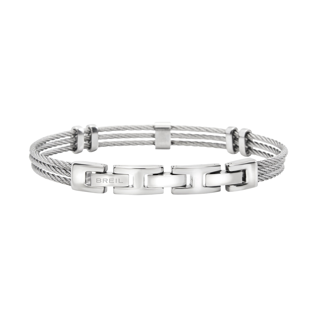 Bracciale Breil Loop uomo acciaio
