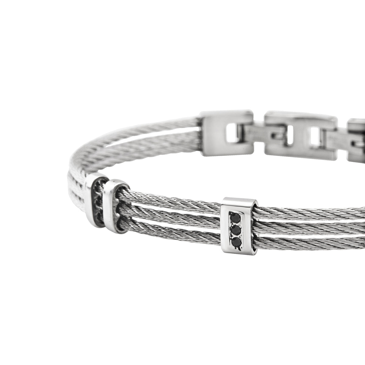 Bracciale Breil Loop uomo acciaio