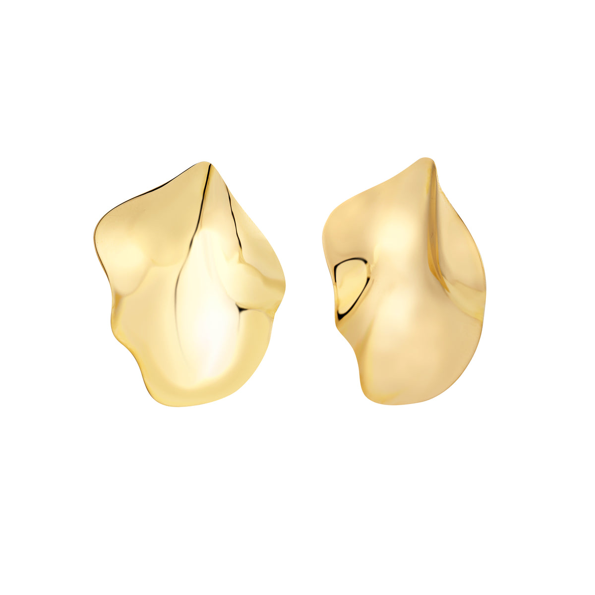 Orecchini Breil Poetic donna acciaio oro foglia