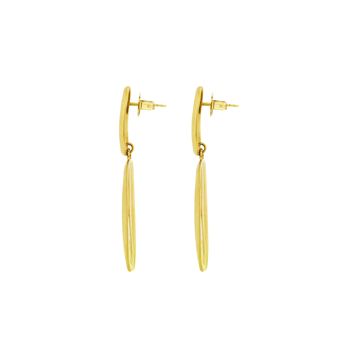 Orecchini Breil Sculpture donna acciaio PVD oro