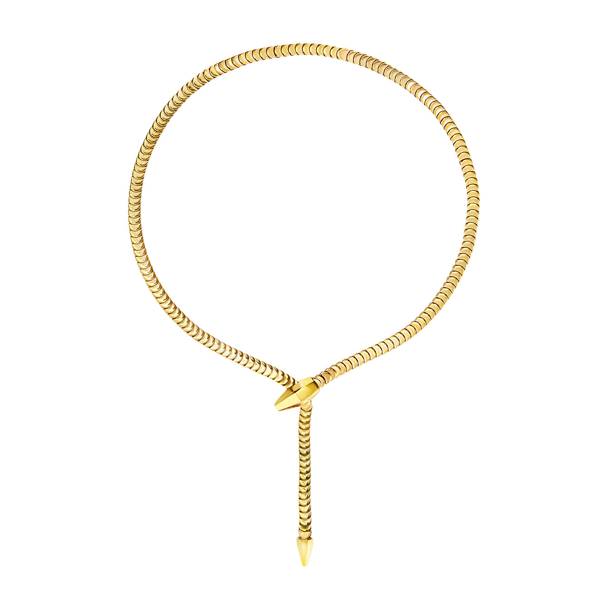 Collana Breil Hypnotic donna acciaio oro snake