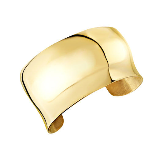 Bracciale rigido Breil Sculpture donna acciaio oro