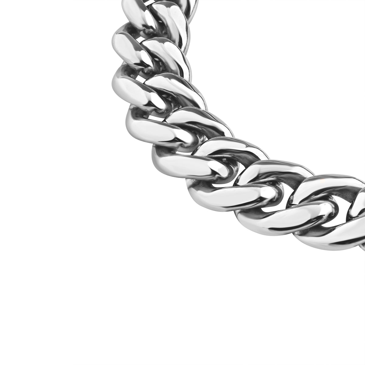 Bracciale Breil Steel & Spark uomo acciaio zirconi