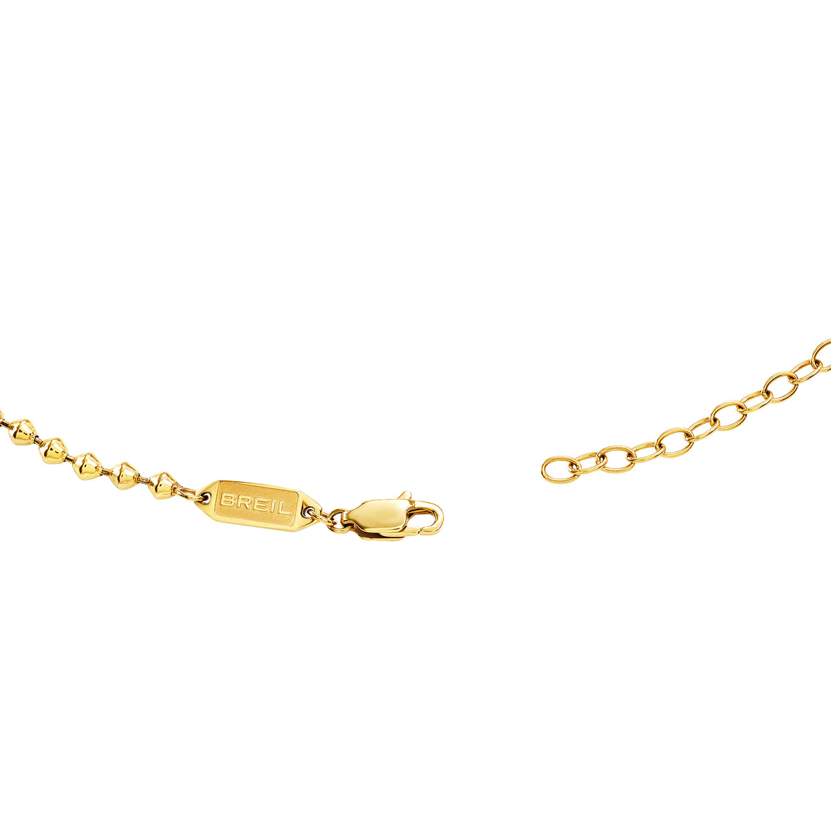 Collana Breil Tetra uomo acciaio PVD oro
