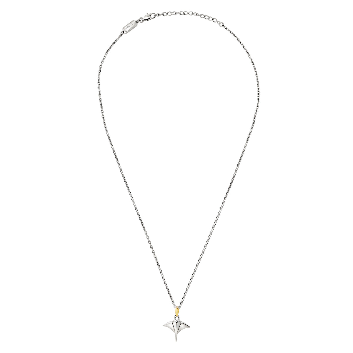 Collana Breil Good Omen uomo manta acciaio