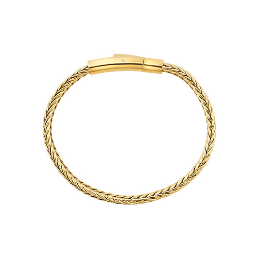 Bracciale Breil Holt Ext uomo acciaio oro
