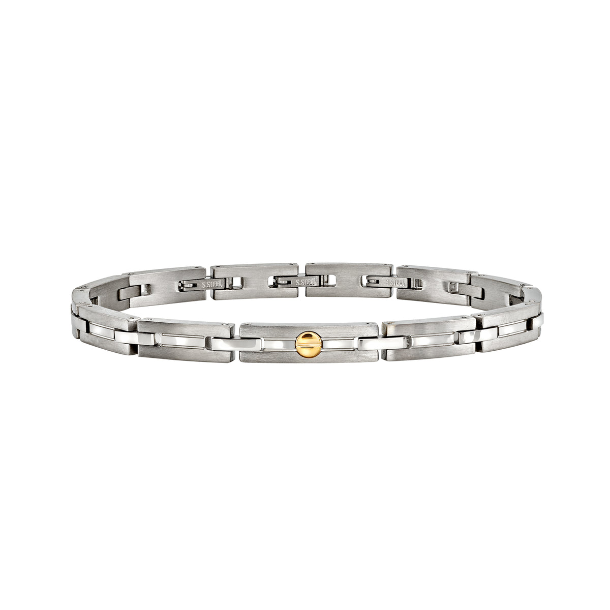 Bracciale Breil Duetto uomo acciaio oro rosa