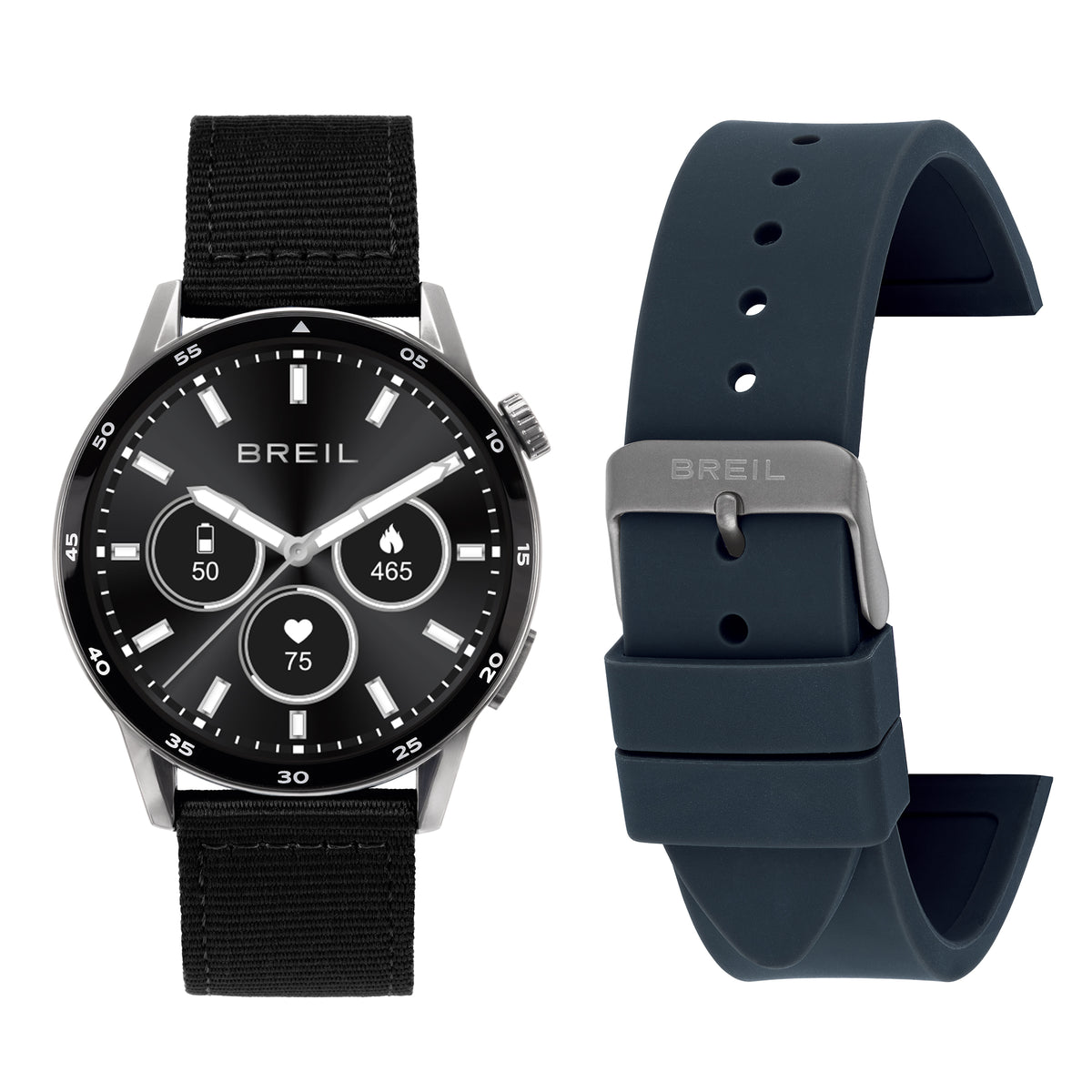 Smartwatch Breil BC-2 uomo nero e blu