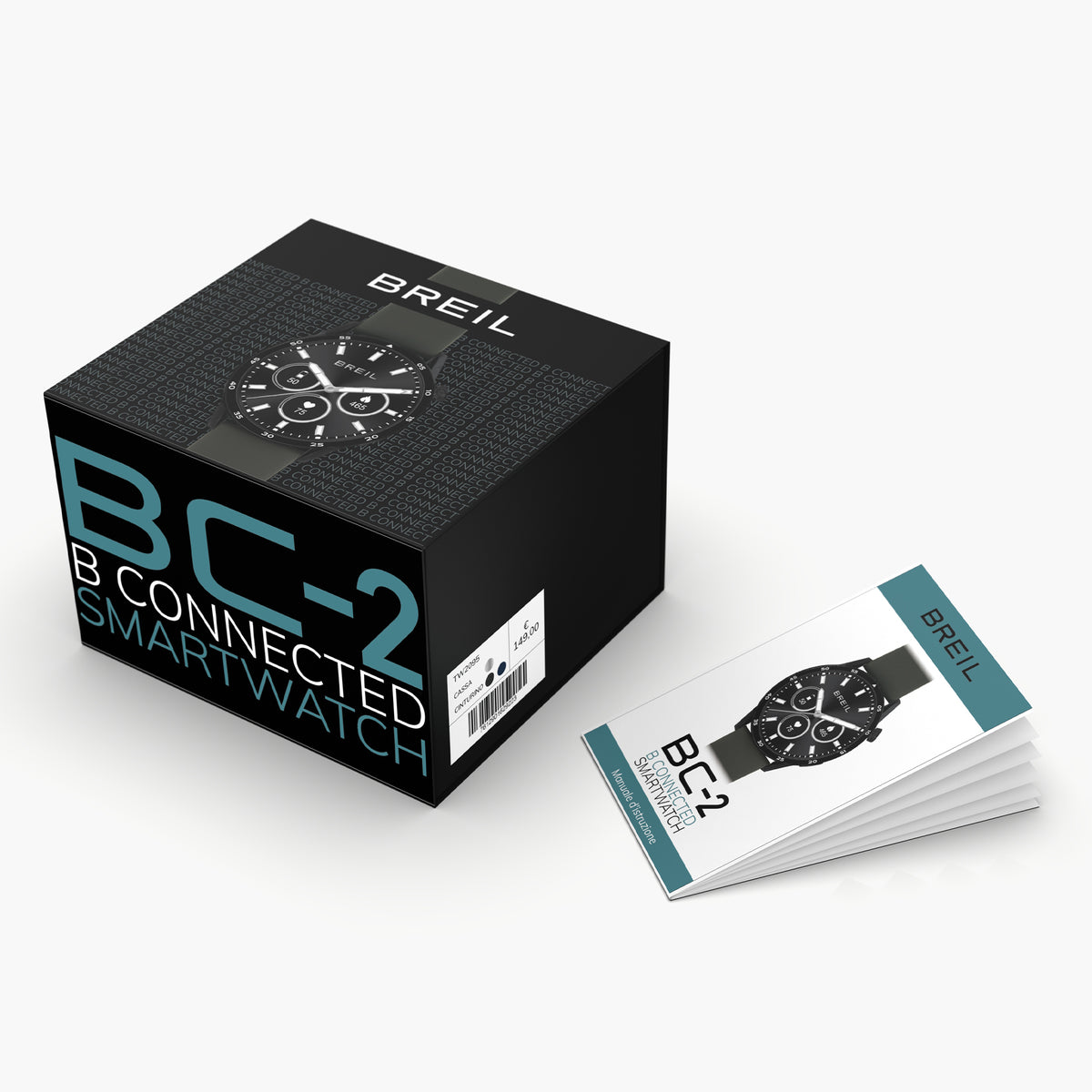 Smartwatch Breil BC-2 uomo verde e blu