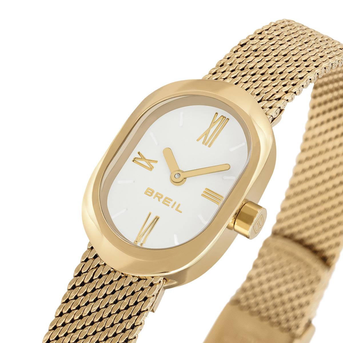 Orologio Breil Evanesse donna dorato maglia milano TW2107