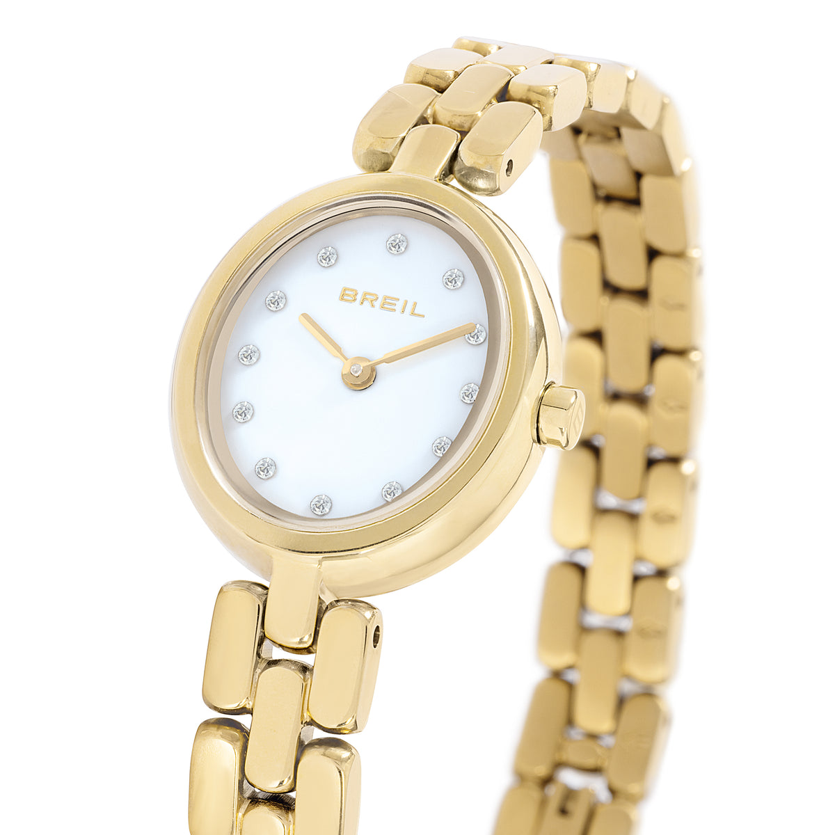 Orologio Breil Eclat donna dorato quadrante bianco TW2124
