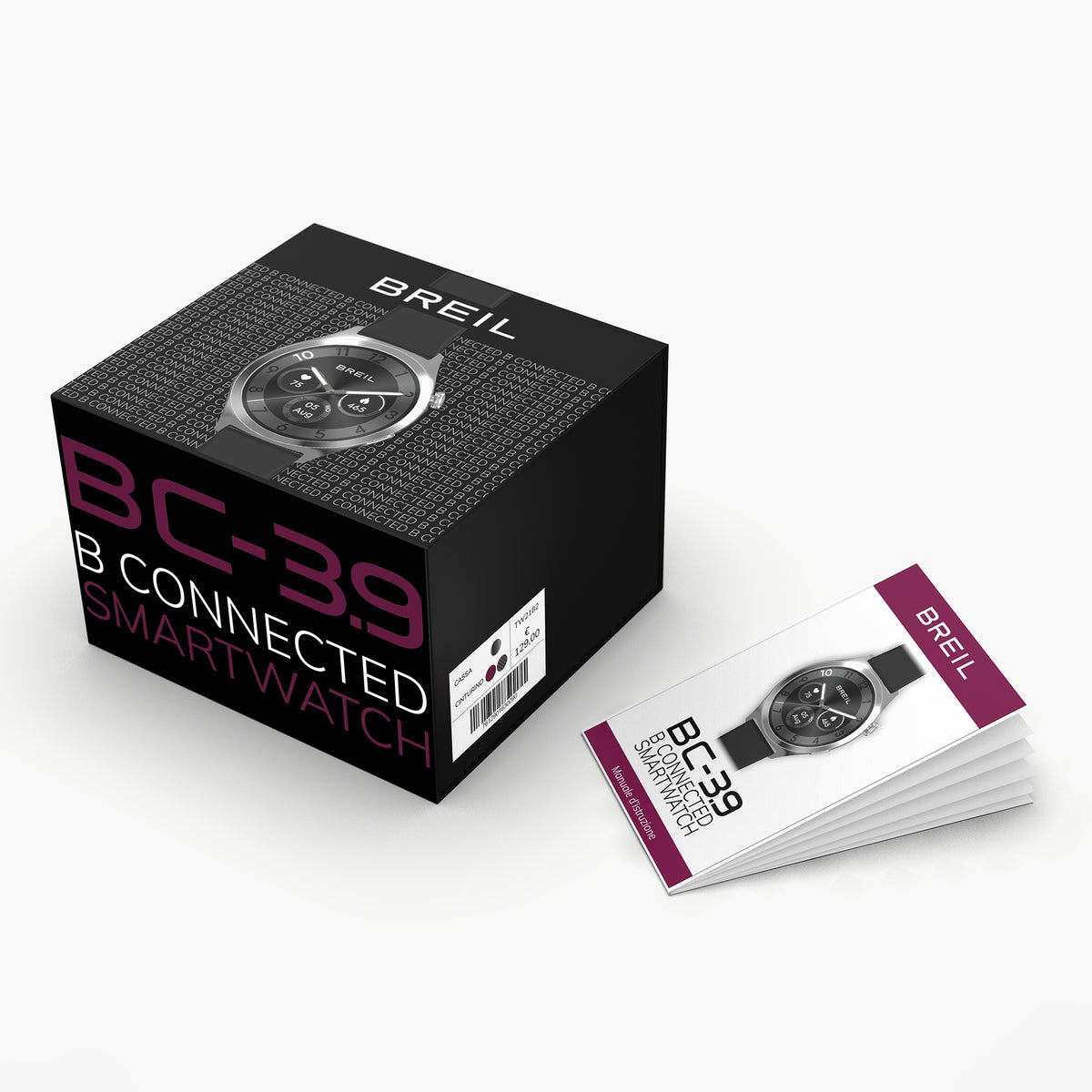 Smartwatch Breil BC 3.9 donna bordeaux