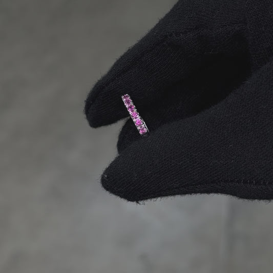 ANELLO BLING COLOUR - Zaffiri Pink